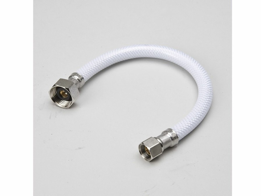 Valves, Fittings & Connectors ProLine Series Faucet Connectors | 3/8-In Comp X 1/2-In Fip X 30-In Pvc Faucet Supply Line