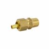 Valves, Fittings & Connectors ProLine Series Compression Fittings | Brass 3/8-In Comp X 1/4-In Mip Connector