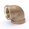 Piping Systems Southland Fittings | 1/4-In Fip Red Brass 90° Elbow