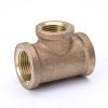 Piping Systems Southland Fittings | 1-1/4-In X 1-In Fip Red Brass 2-Way Reducing Tee