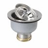 Bath & Kitchen Products B&K Drains & Strainers | Stainless Steel Double Deep Cup Sink Strainer 4-1/2-In Flange