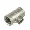 Valves, Fittings & Connectors ProLine Series | Stainless Steel 304 1-In Fip X 1/2-In Fip Tee
