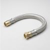 Valves, Fittings & Connectors ProLine Series Appliance Connectors | 3/4-In Mip X 7/8-In Comp X 24-In Braided Stainless Steel Water Heater Connector