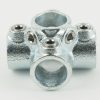 Structural Fittings & Pipe SteelTek Crosses | Galvanized 3/4-In Cross