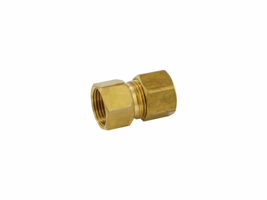 Valves, Fittings & Connectors ProLine Series Flare Fittings | Brass 3/8-In Comp X 3/8-In Fl Fine Thread Compression Adapter