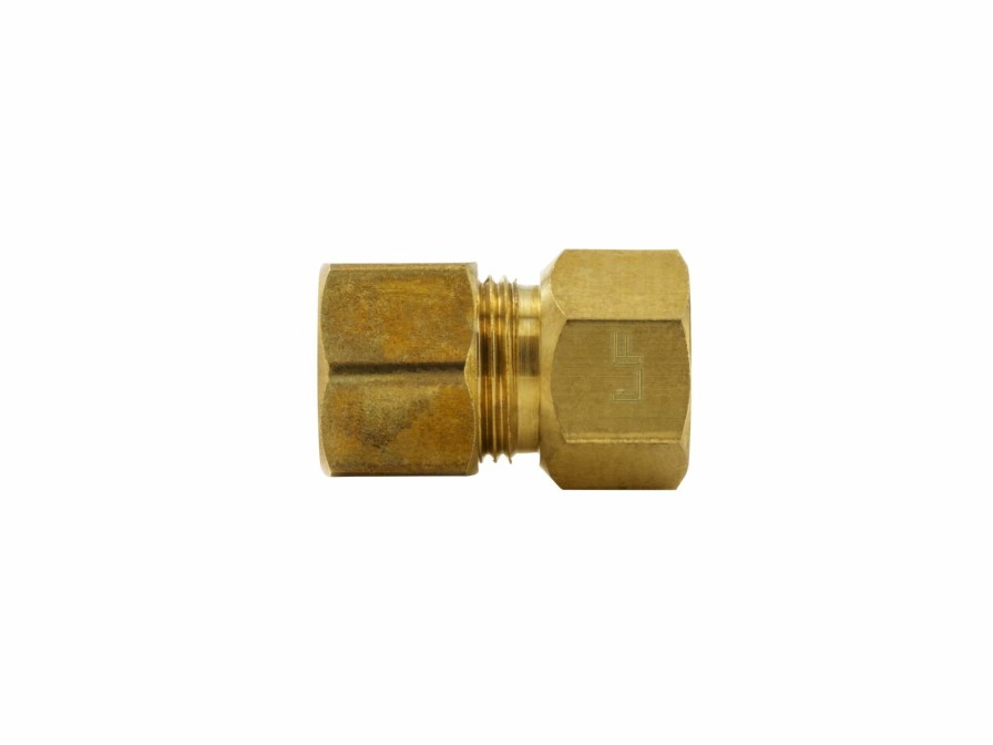 Valves, Fittings & Connectors ProLine Series Flare Fittings | Brass 3/8-In Comp X 3/8-In Fl Fine Thread Compression Adapter