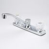 Bath & Kitchen Products B&K Kitchen | Two Acrylic Handle Less Spray - Square Base - Chrome
