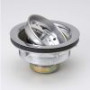 Bath & Kitchen Products B&K Drains & Strainers | Chrome Plated Brass Sink Strainer 4-1/2-In Flange